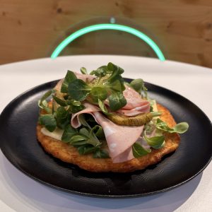 Rosti alla mortadella