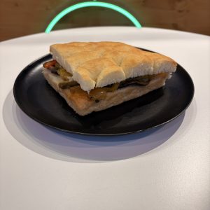 Focaccia vegetariana