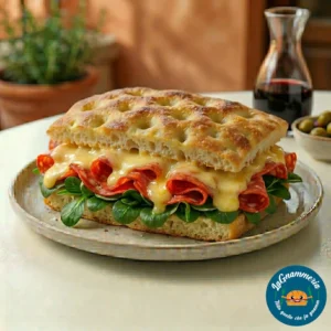 Focaccia Calabrese