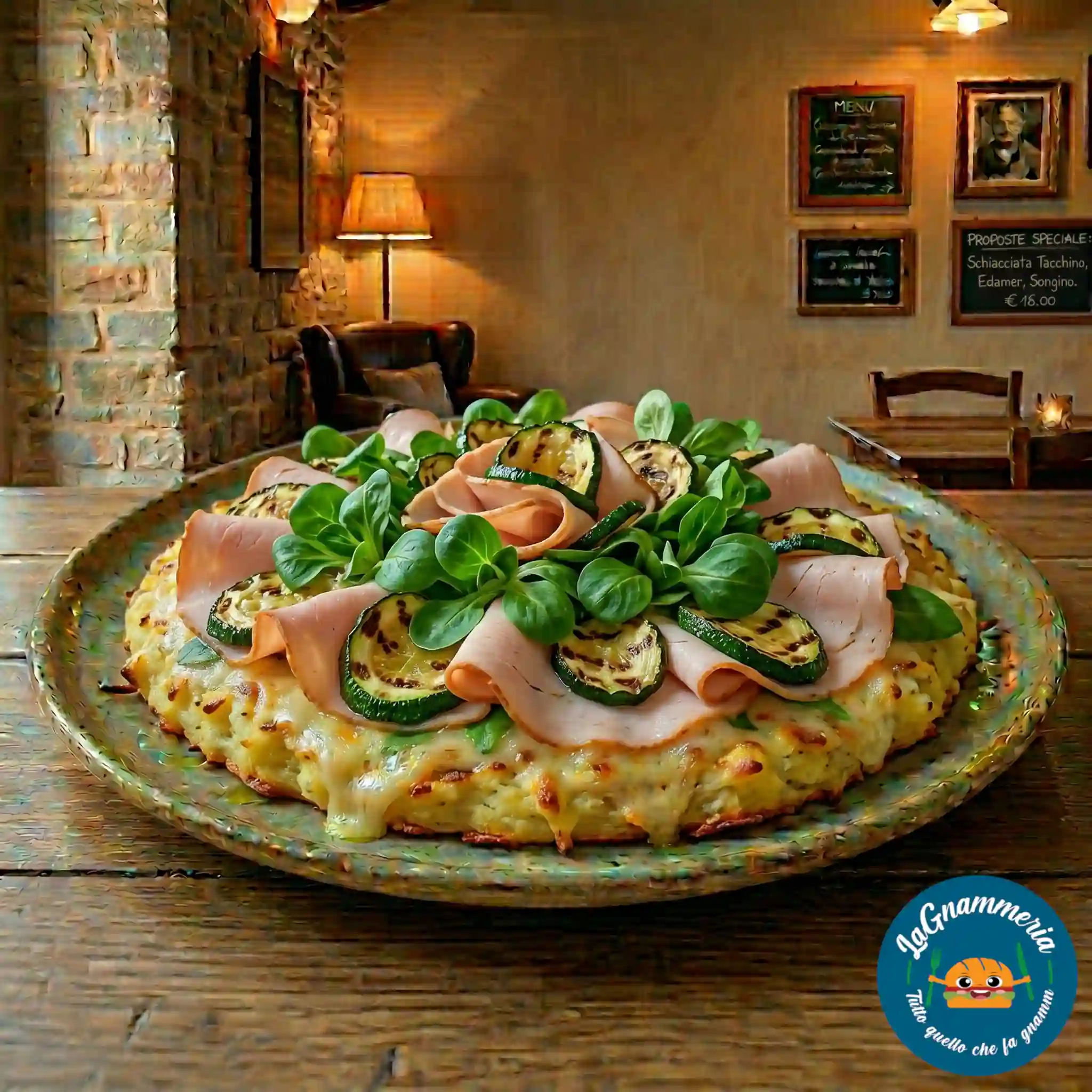 Rosti con tacchino arrosto